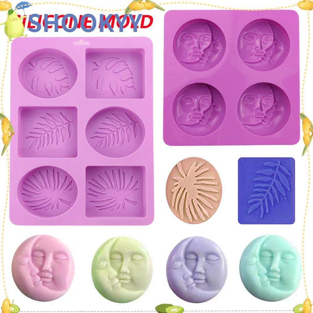 Chookyy Cetakan Sabun4/6 Rongga Clay Tools DIY Craft Handmade Kue Resin Molds