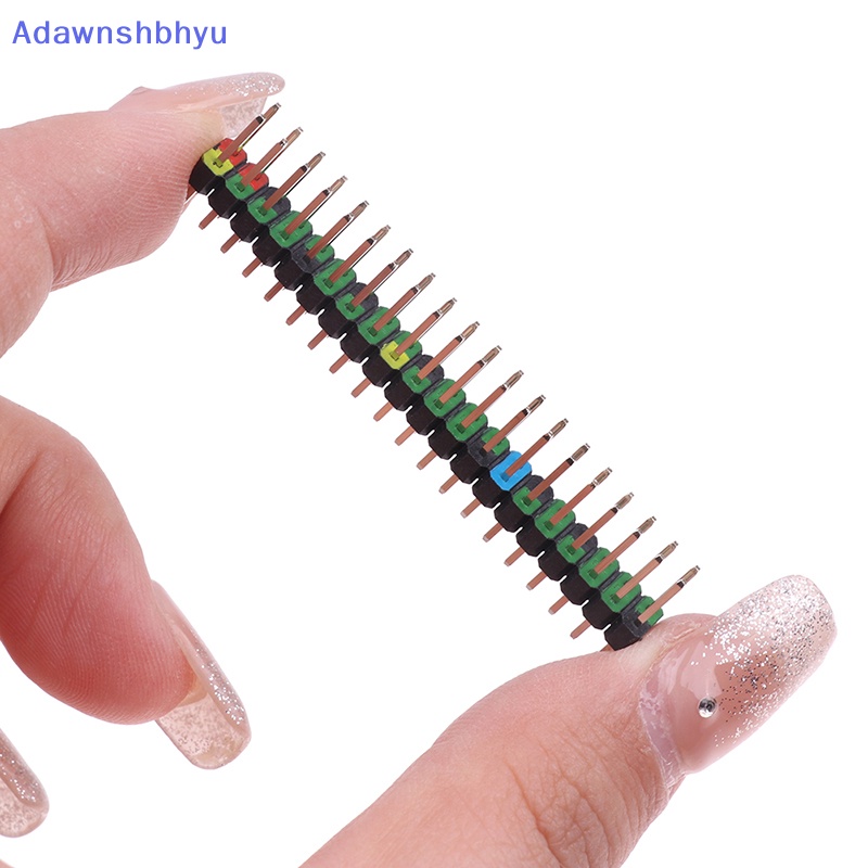 Adhyu 5pcs 2x20 Pin Male GPIO Header Untuk Raspberry Pi Zero Double Row 20pin Male ID