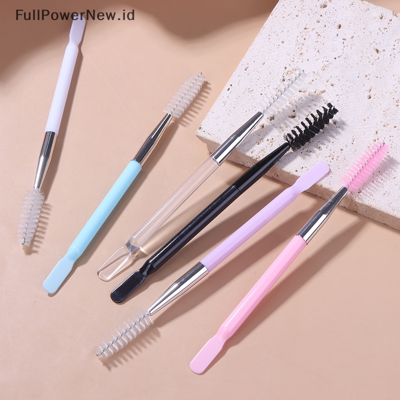 Power Lash Brush Reusable Eyelash Brushes Maskara Tongkat Aplikator Eyelash Extension ID