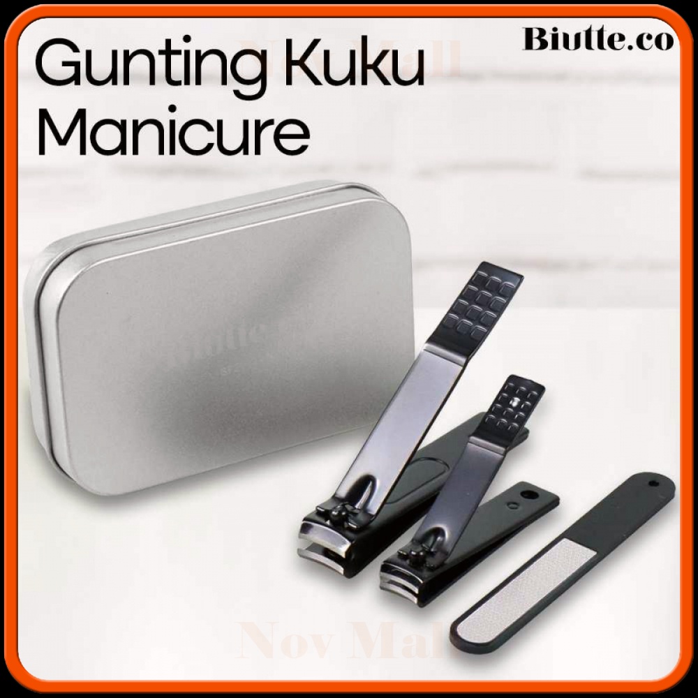 Gunting Kuku Nail Trimmer Manicure 3 PCS - SFZ2748
