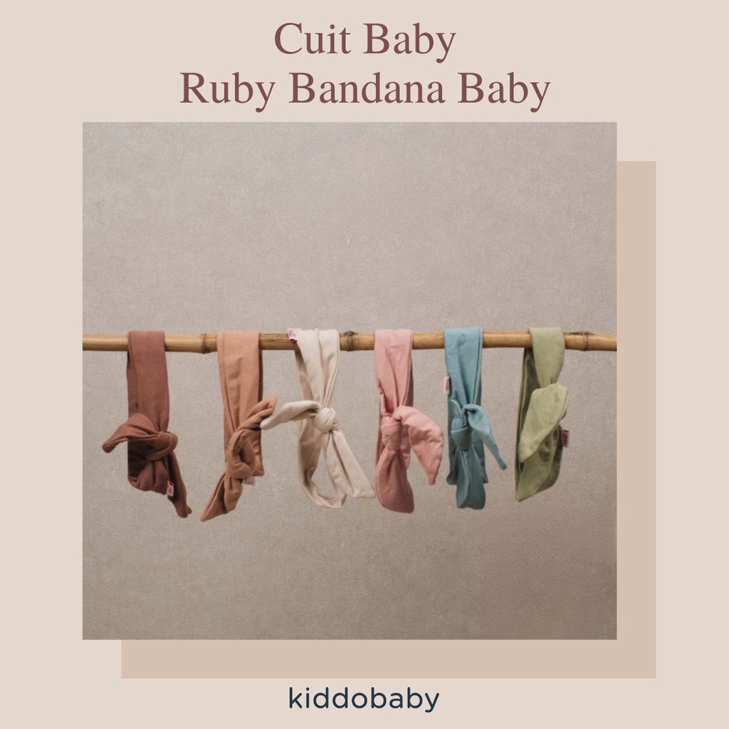 Cuit Baby Ruby Bandana Baby | Bandana Bayi