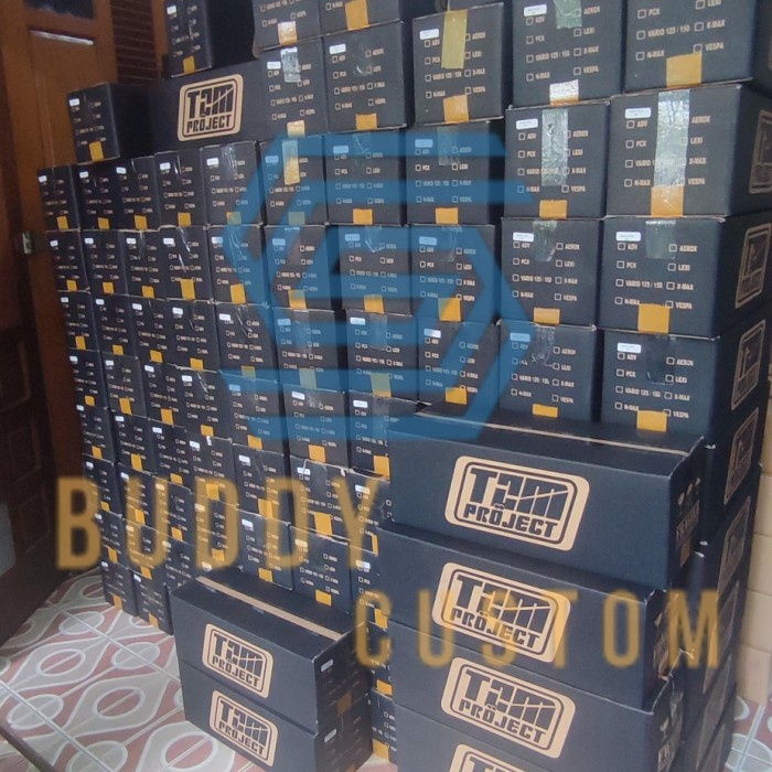 Knalpot TZM Project Vario OLD NEW 125/150/160 Knalpot Racing TZM Vario - Vario125 OLDLED