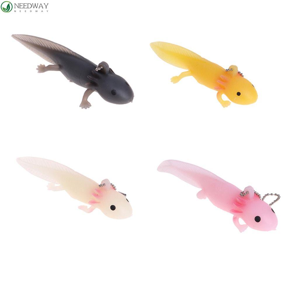 Needway Fish Giant Keychain 1pc Gantungan Kunci Lucu Giant Salamander Mainan Anak Perempuan Prank Joke Toy