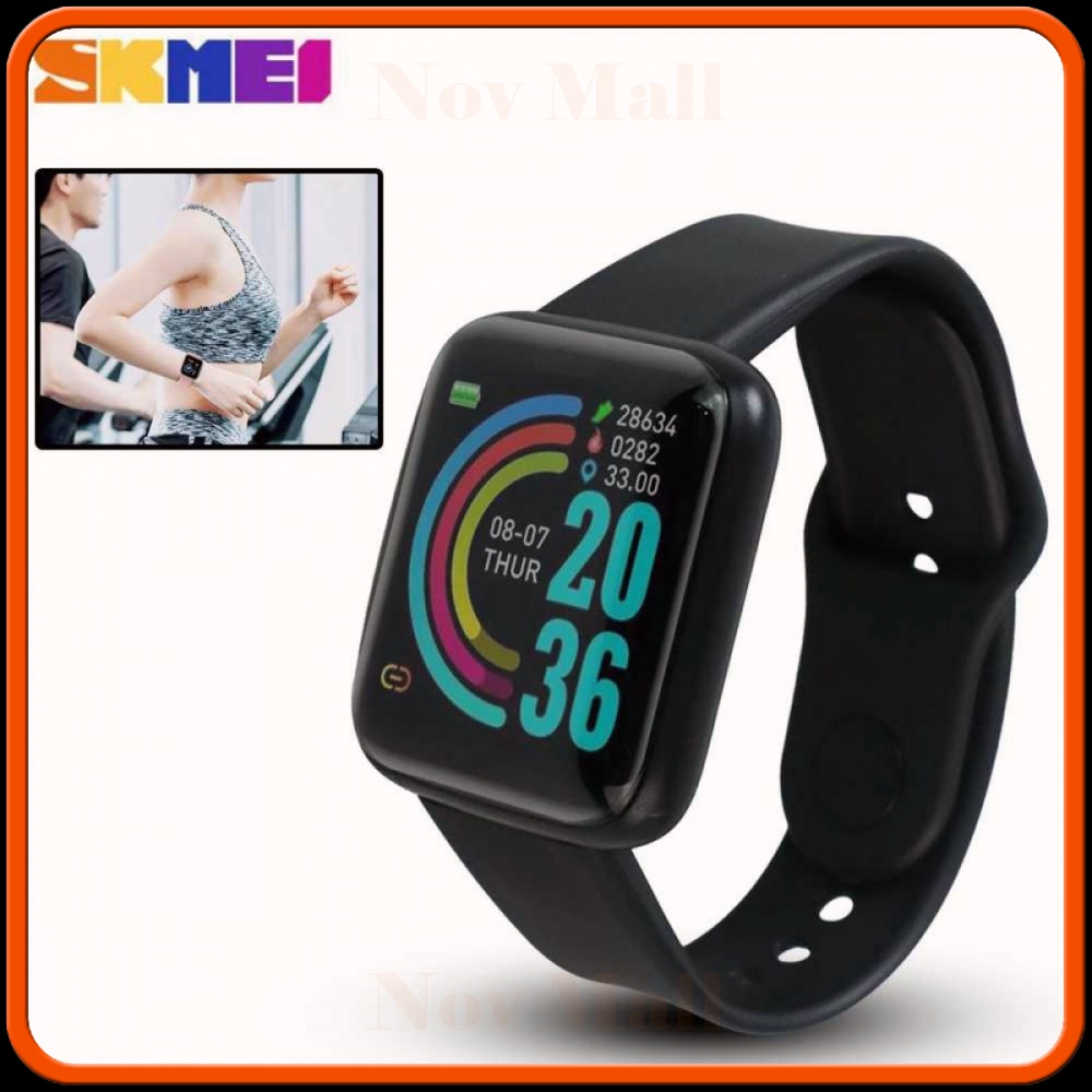 SKMEI Smartwatch Sport Fitness Tracker Heart Rate - Y68S