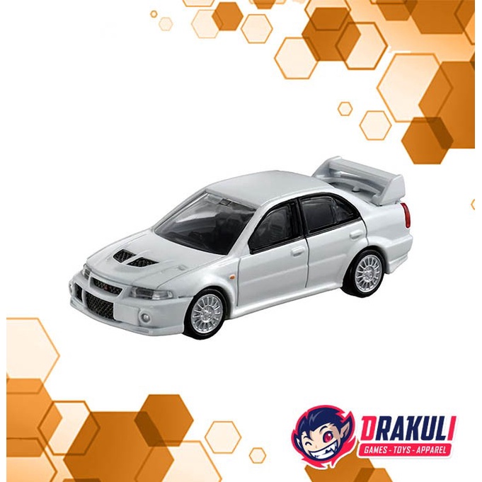 Toys Tomica Premium #13 Mitsubishi Lancer Evolution VI GSR (White)