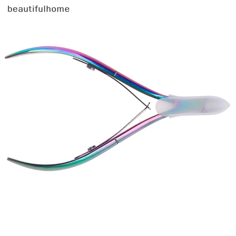 {Cantikhome} 1pcs Alat Gunting Kuku Nail Art Cuticle Nipper Cutter Pedicure Clipper Stainless Steel  .