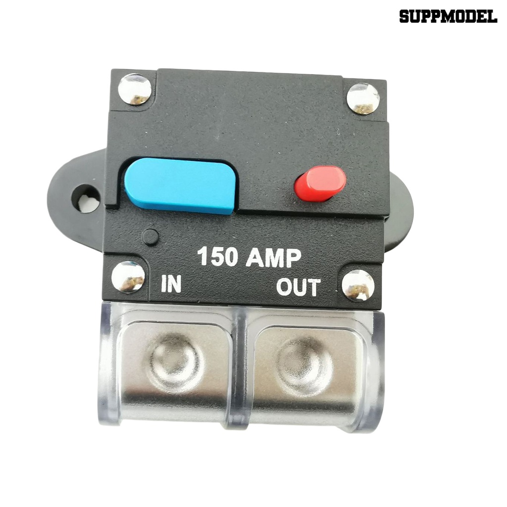 [SM] Sekering Sirkuit-Holder Saklar Tipe Mudah Dipasang Perlindungan Tahan Api Yang Efektif Tahan Panas Kekuatan Tinggi Pemulihan Otomatis Pemutus Arus Aksesori Mobil