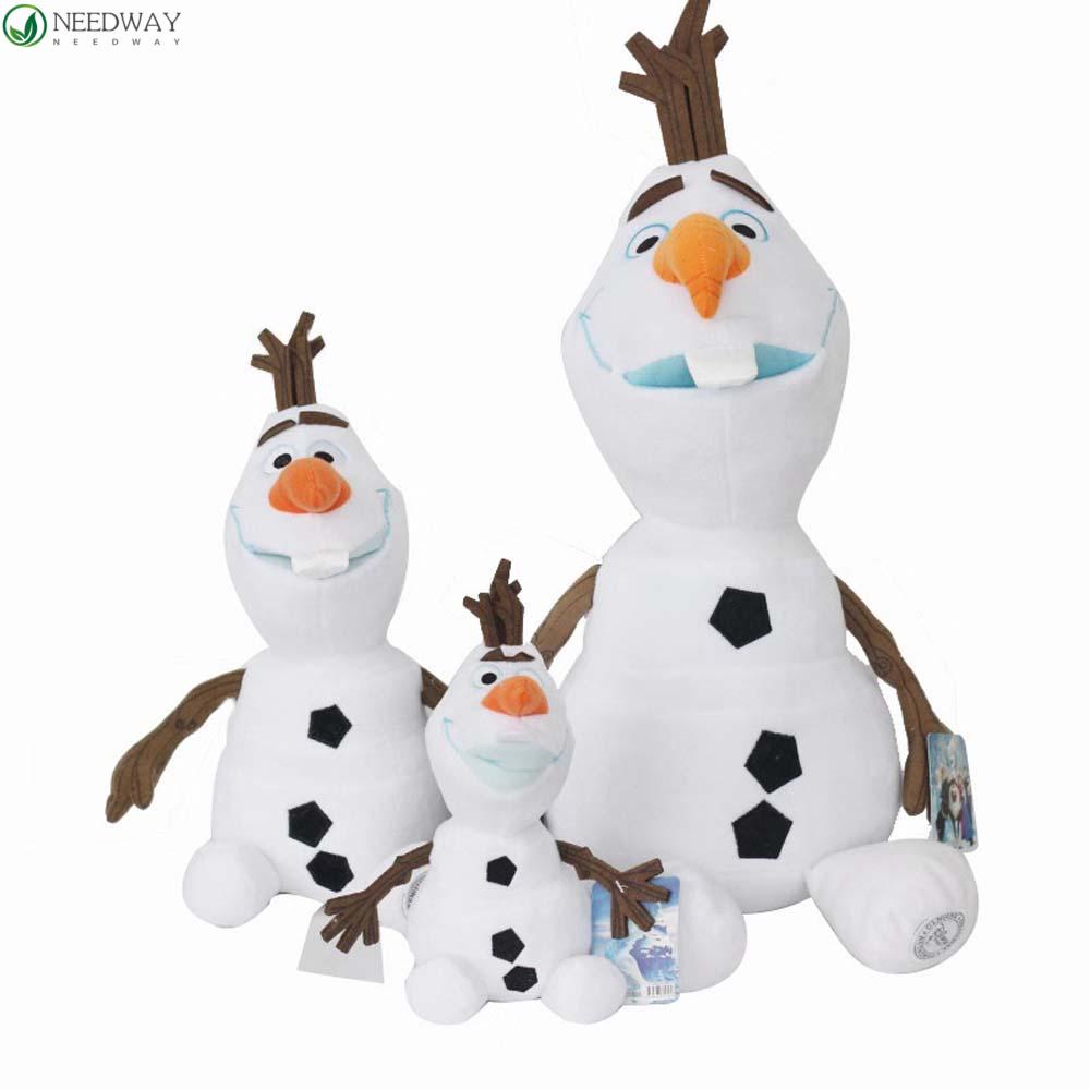 Needway Frozen2Hadiah Natal Anime Untuk Anak-Anak Snowman Boneka Mainan Mainan Lembut Mainan Mewah