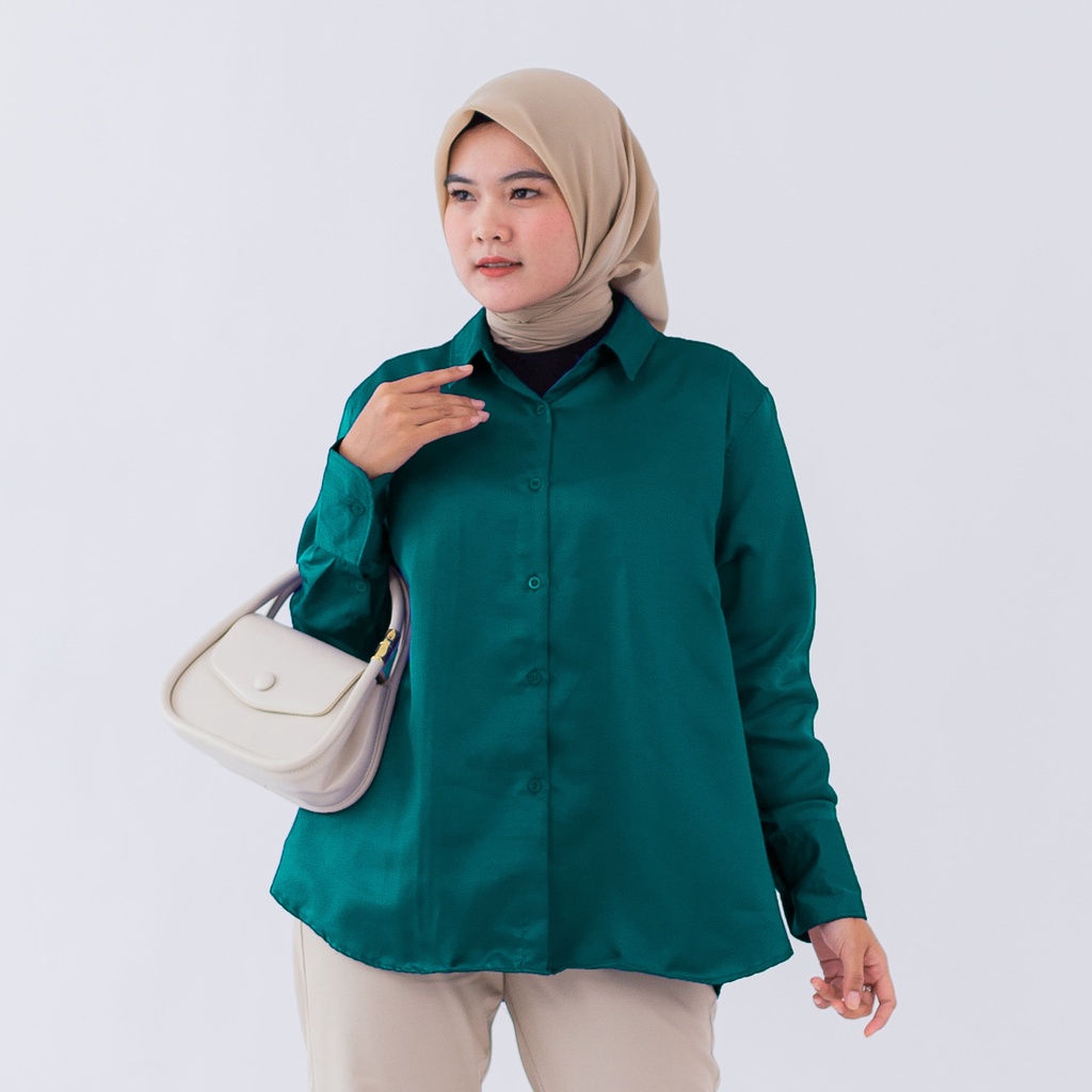 Kemeja Basic Satin Premium - CALAMBY