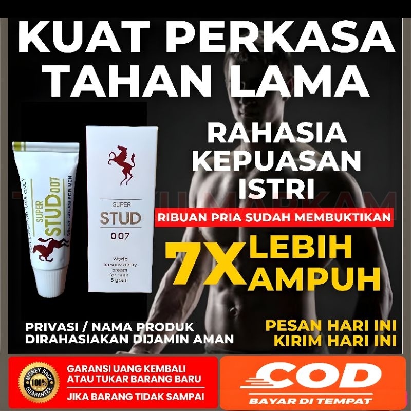 SUPER STUD 007 ORIGINAL PEMBESAR ALAT VITA PRIA ASLI
