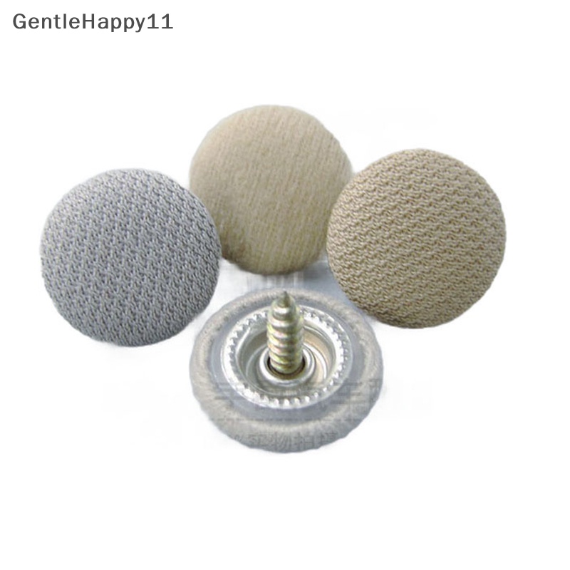 Gentlehappy 10Pcs Sekrup Perbaikan Kain Plafon Mobil Atap Tetap Gesper Snap Beige id