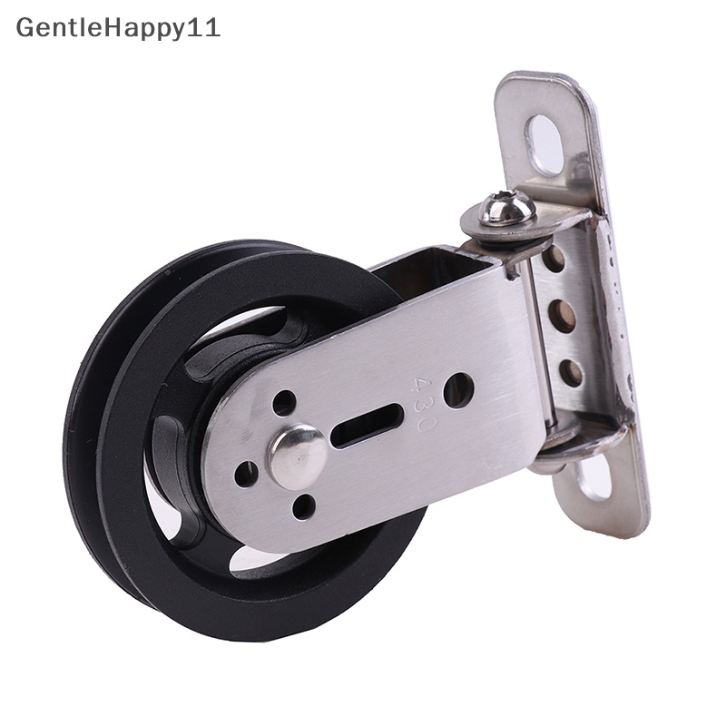 Gentlehappy Tempel Dinding Gym Rumah Rotag Silent Pulley DIY Lat Angkat Kabel Sistem Roda id