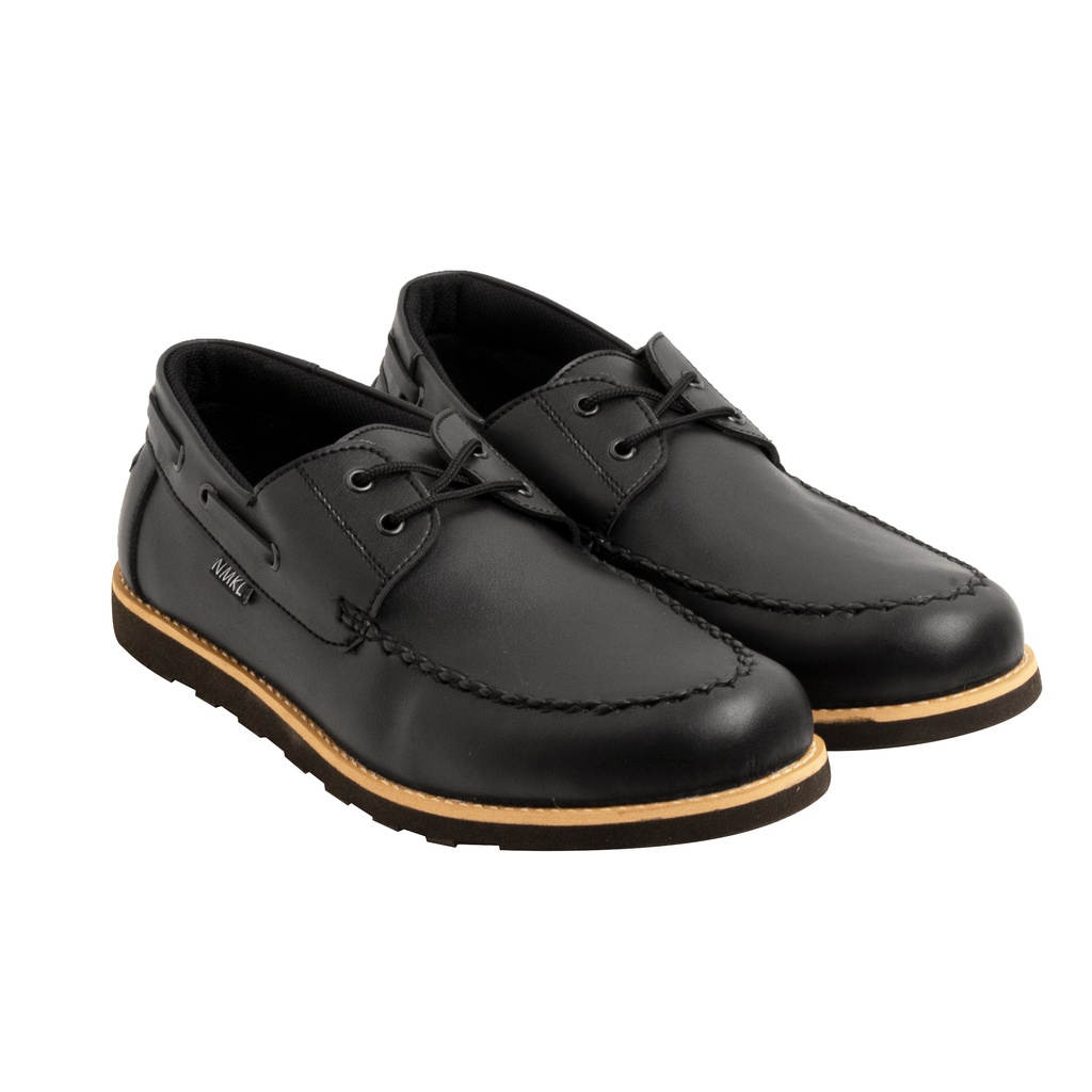 SADA - Sepatu Kulit Boots Zapato Hitam Namakula