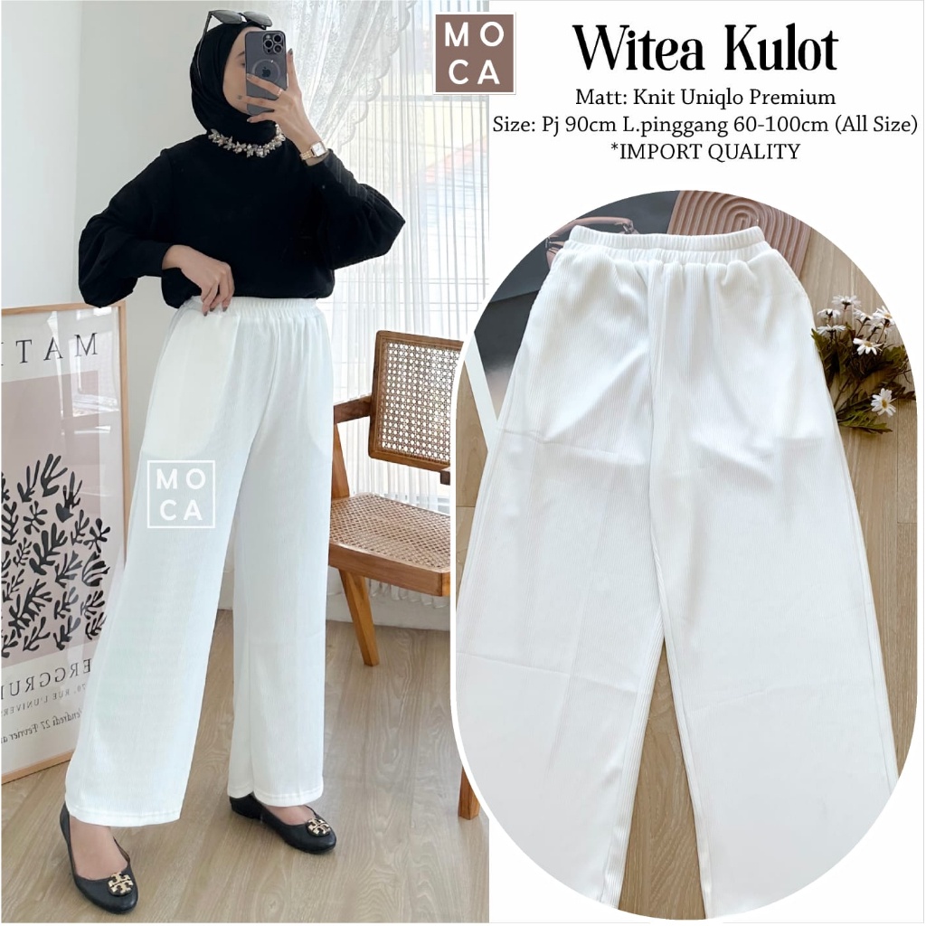 WITEA KULOT ORI MOCA | Knit Uniqlo Premium