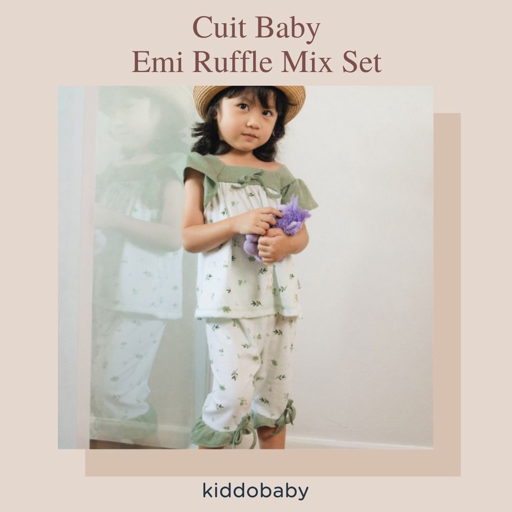 Cuit Baby Emi Ruffle Mix Set | Baju Bayi