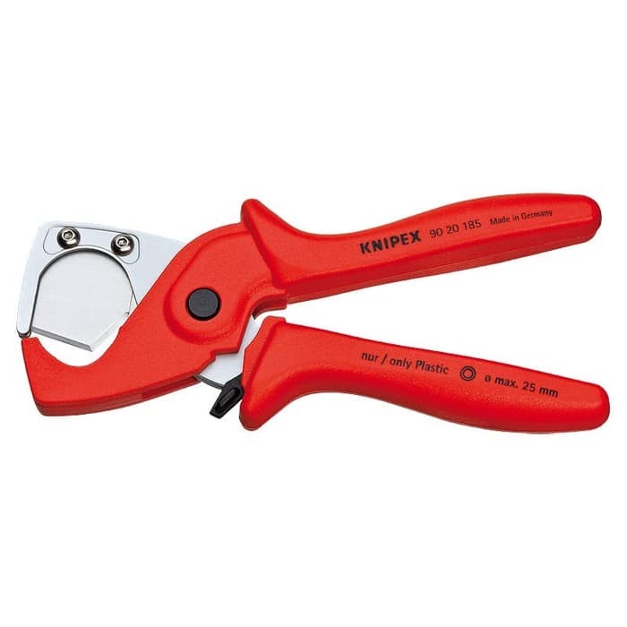 

KNIPEX 90 20 185 Pemotong Pipa PVC 185 mm Flexible Hose and PVC Cutter