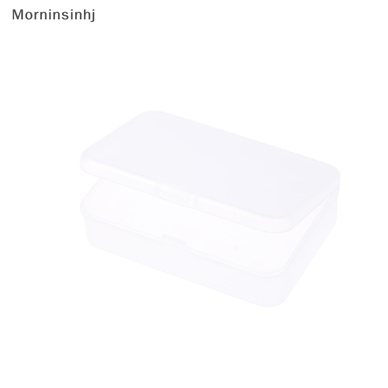 Mornin Kotak Penyimpanan Plastik Mini Case Nail Art Tips Palsu Permata Makeup Wadah Kosong id