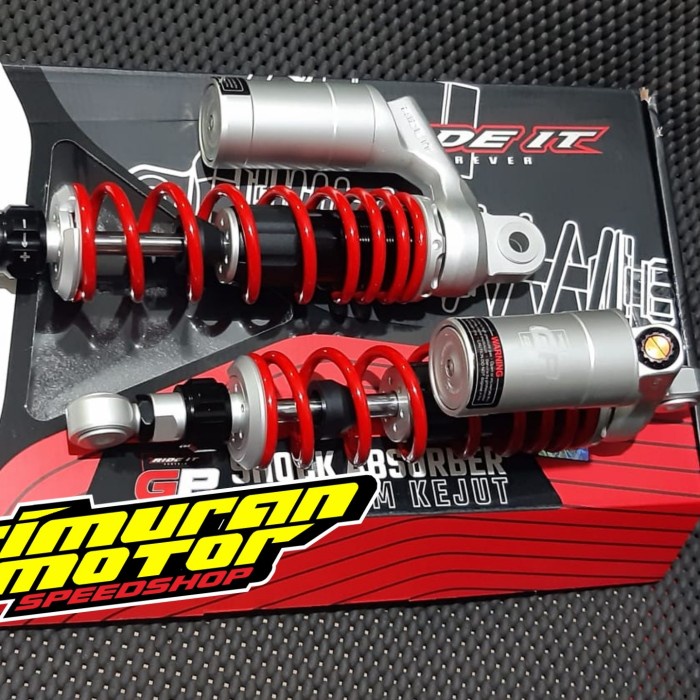 READY SHOCK RIDE IT GP299 PREMIUM SINGLE CLICK 340 MM MERAH ORIGINAL