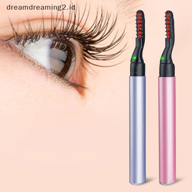 (drea) Pengeriting Bulu Mata Elektrik Pemanas Rechargeable Eyelashes Curler Quick Heag //