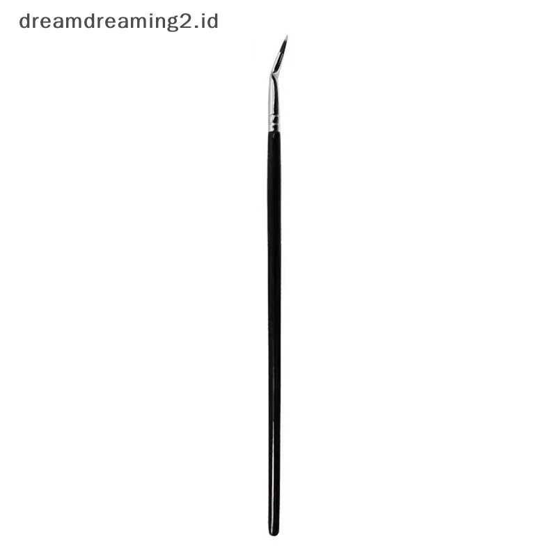(drea) 1pc Sikat Makeup Liner Bengkok Presisi Siku Eyeliner Brush Eyeshadow Alat Alis //