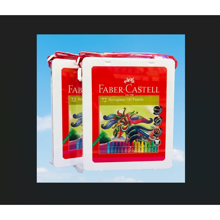 

FABER CASTELL HEXAGONAL OIL PASTEL 72 C