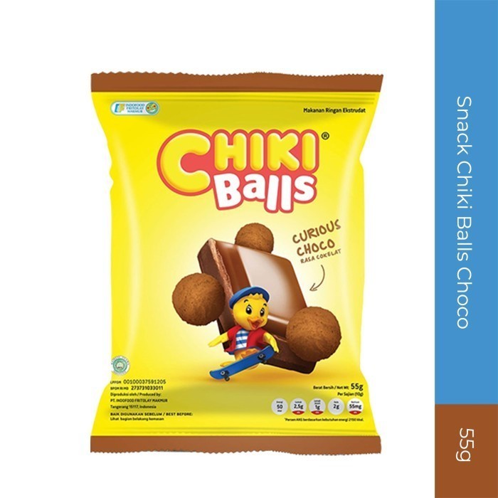 

SNACK CHIKI BALLS CHOCO 55G