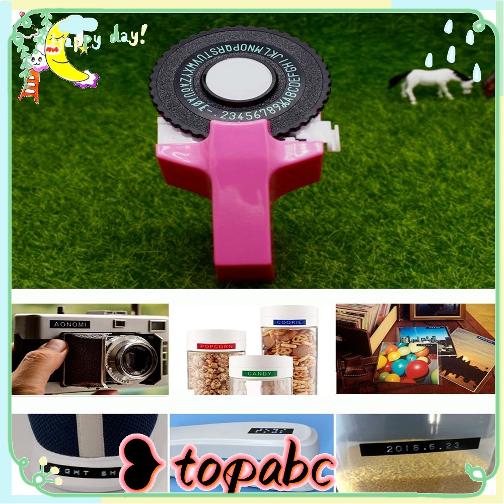 TOP Mesin Ketik Portable Lettering|Hand Tool Label Maker/Alat Pembuat Label Tangan/Hand Tool Label Maker