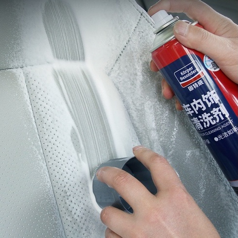 Glodway Pembersih Busa Interior Mobil/Interior Cleaner Mobil/Pembersih Jok Mobil/Pembersih Busa Multifungsi/Car Foam Cleaning/Pembersihan Sepeda Motor 650ml/botol