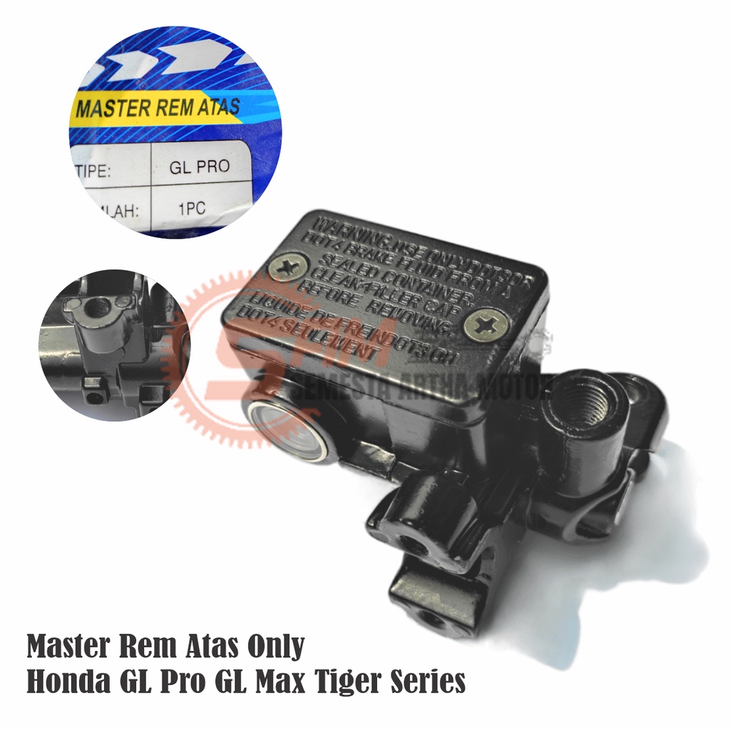 Master Rem Atas Only Honda GL Pro Neotech Tiger Tanpa Handle Rem Cakram Motor