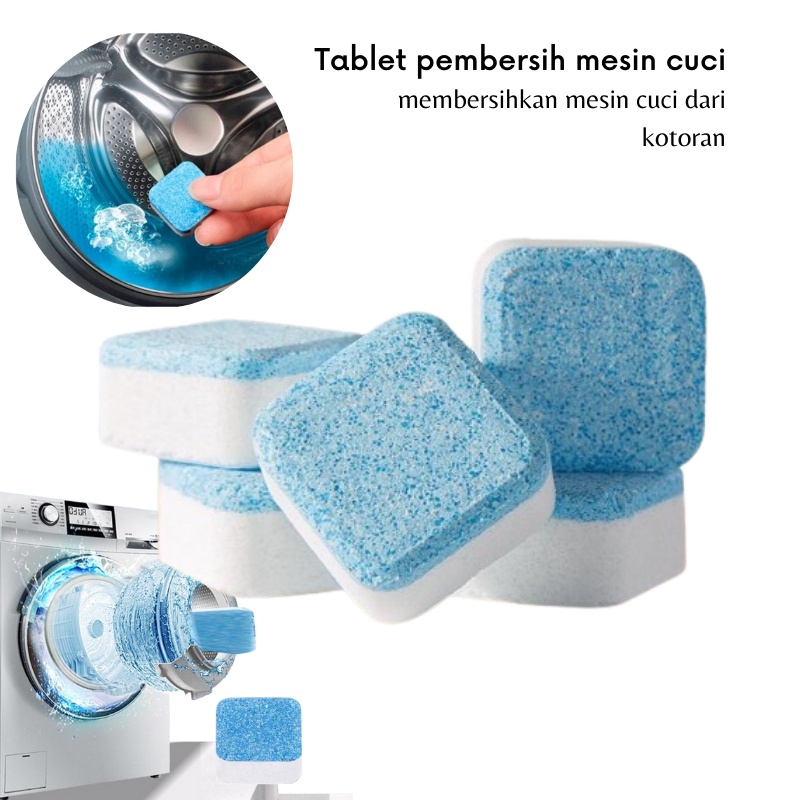 GOS -E413- Tablet Pembersih Mesin Cuci - Deep Cleaning Washer Laundry