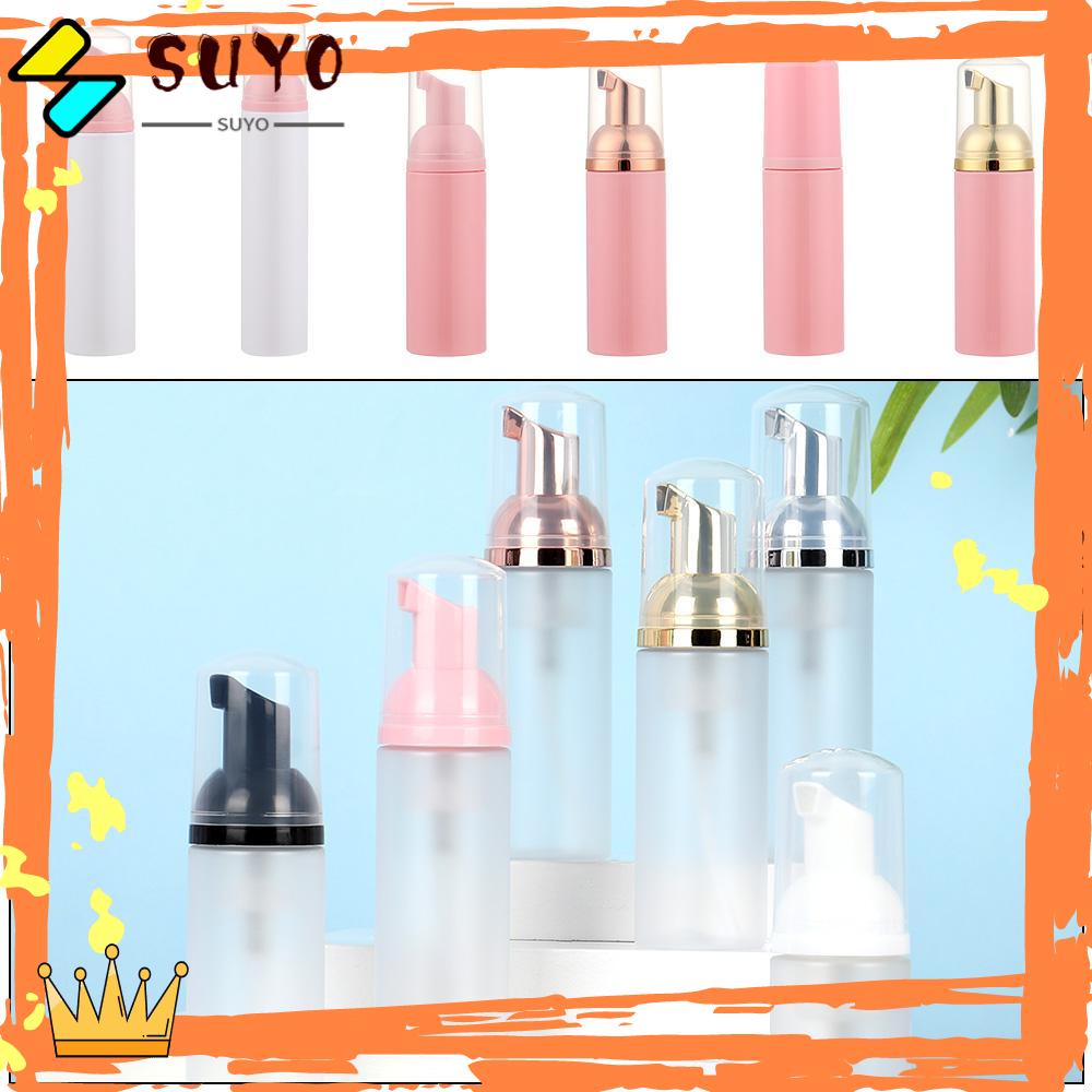 SUYO 1pcs Botol Berbusa New Shampoo Shower Gel Plastik Pump Wadah Dispenser Cair
