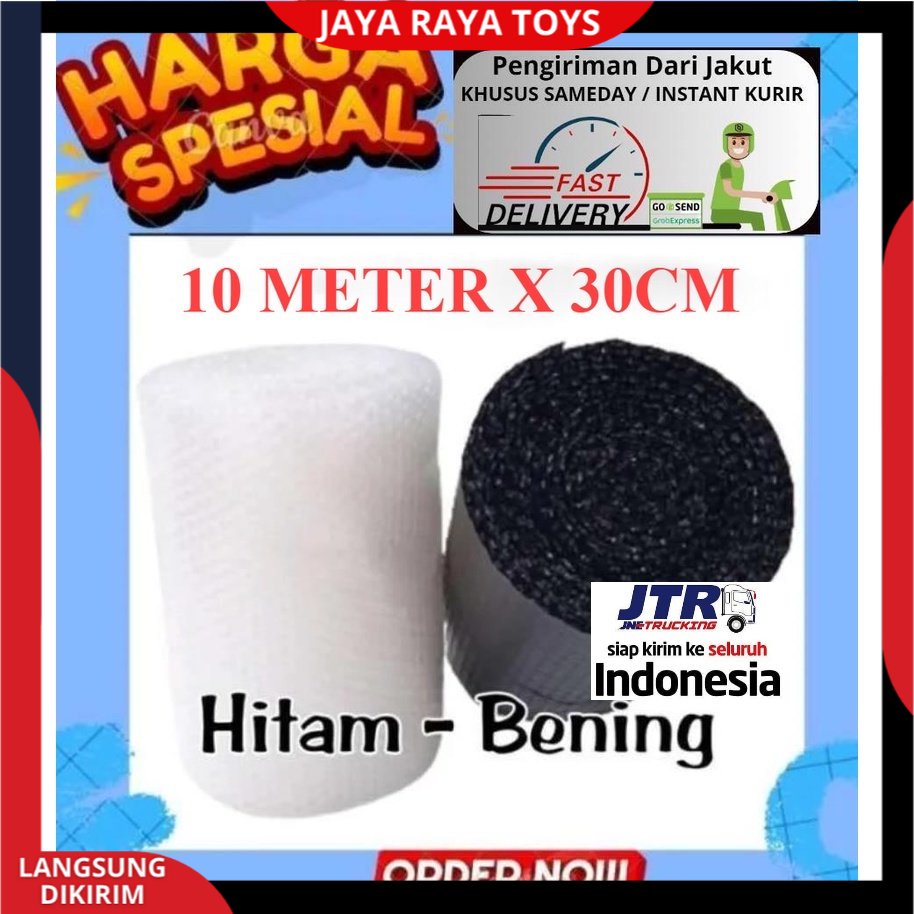 Bubble Wrap Roll 10 meter X 30cm Murah Hemat Berkualitas