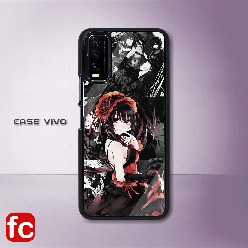 Case Glossy HD Vivo Y12s Y20 Y20S G Y20i Y20T Y12A [FR30] Anime Girl Date A Live Kurumi Pic HD Casin