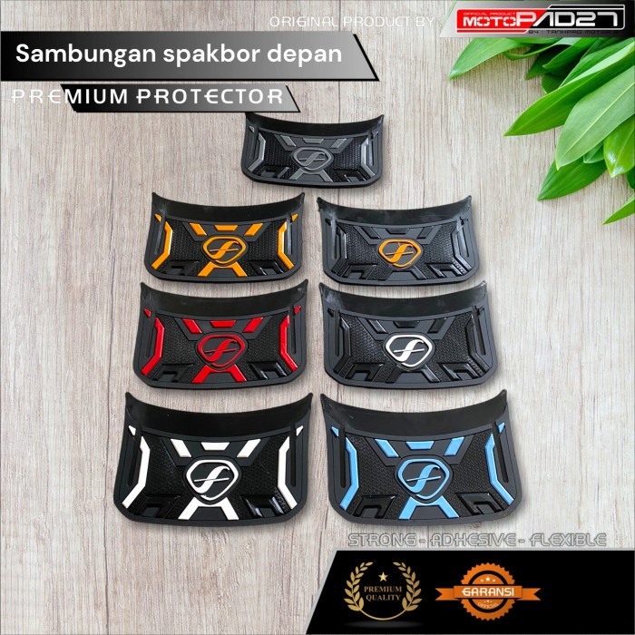 Sambungan Spakbor Depan Grand Filano bahan Rubber Motopad27