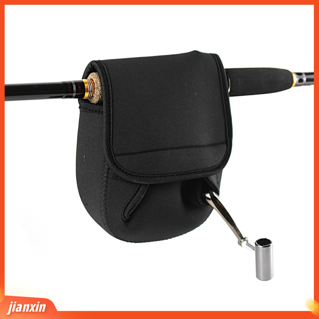 (In Stock) Tas Gulungan Pancing Pita Pengikat Kapasitas Tinggi Troli Spinning Casting Penutup Pelindung Roda Untuk Nelayan