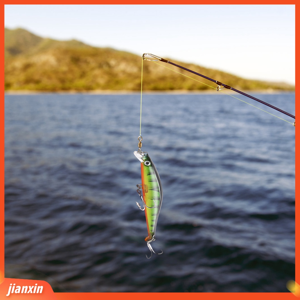 (In Stock) 9.5cm /7.5g Berduri Memancing Umpan Jauh Melempar Mata 3D Warna Terang Ikan Kecil Umpan Alat Pancing