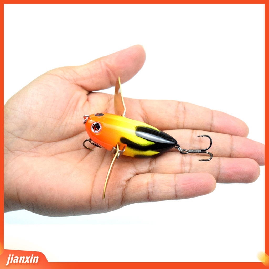 (In Stock) 12.5g 5.8 cm Umpan Lebah Padat Treble Hook Keras Buatan Serangga Lebah Bionic Lure Aksesoris Untuk Outdoor