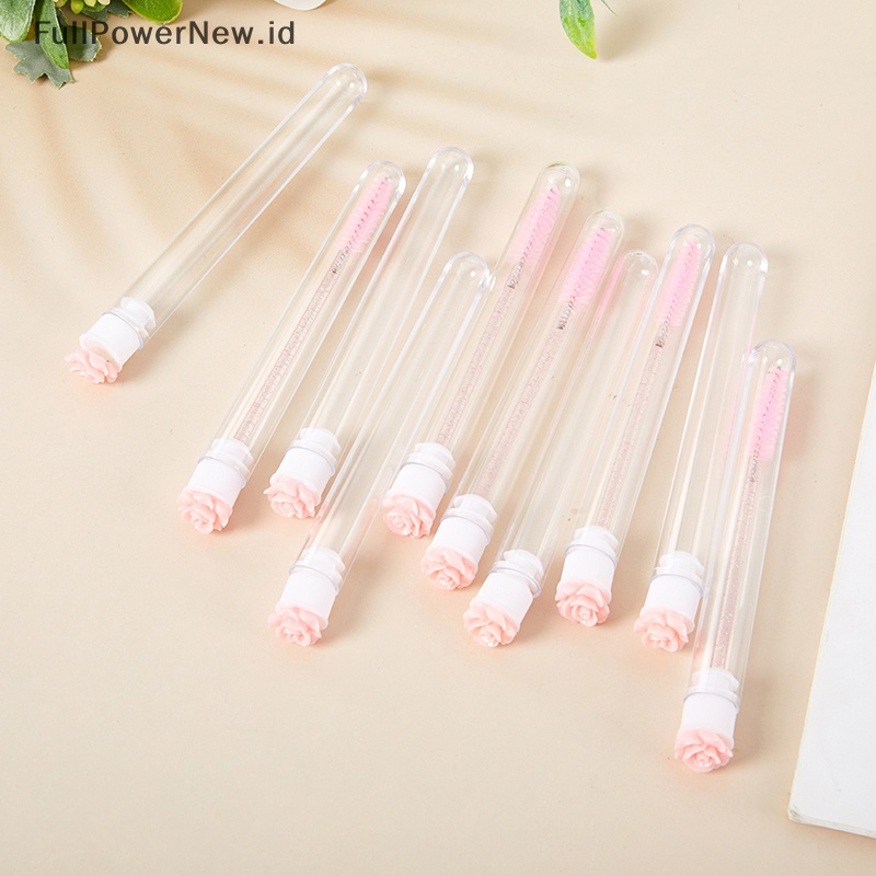 Power 5PCS Elash Extension Alat Sikat Alis Bulu Mata Maskara Wands Tube Reusable ID