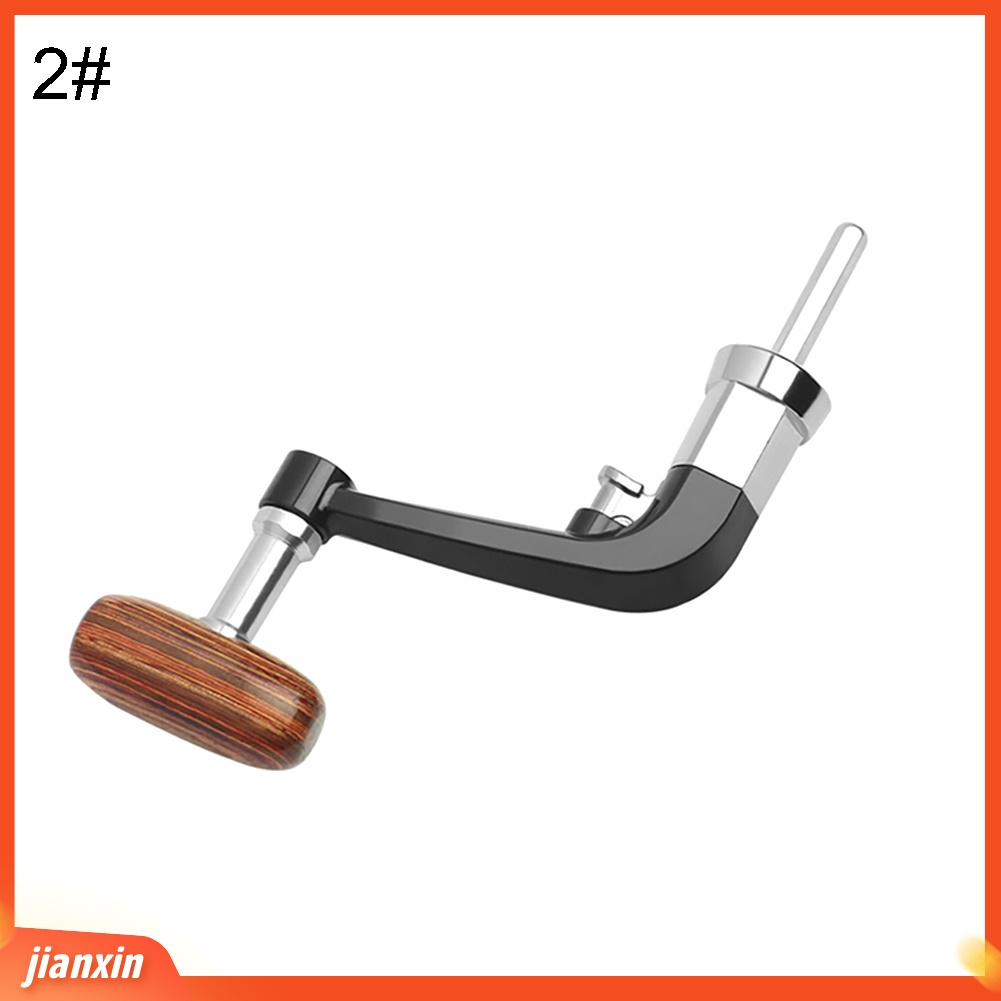 (In Stock) Gulungan Pancing Lipat 1000-6000 Spinning Wheel Metal Gagang Kayu Rocker Arm