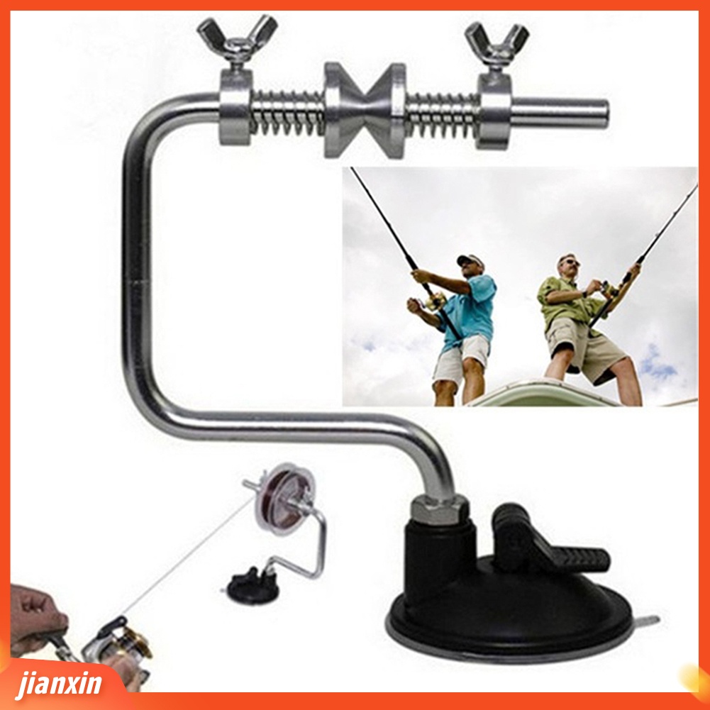 (In Stock) Penggulung Pancing Suction Cup Reel Spooler Holder Tackle Coil Alat Aksesoris