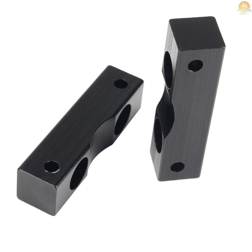 In Stock Aluminium Alloy Z Axis Stepper Motor Mount Block 3D Printer Upgrade Kit 3D Printer Z Axis Stepper Rak Tetap Dengan Sekrup Mur Kompatibel Dengan CR-10 /CR10S /ENDER-3/ENDER-3 PR