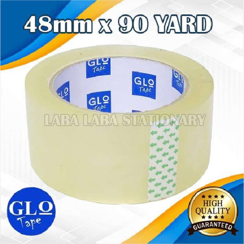 

Plakban / Lakban OPP Glo Tape 2 Inch 90 Yard Full