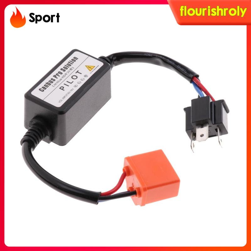 [Flourish] H4 LED Error Free Resistor Canceller Peringatan Anti Kedip