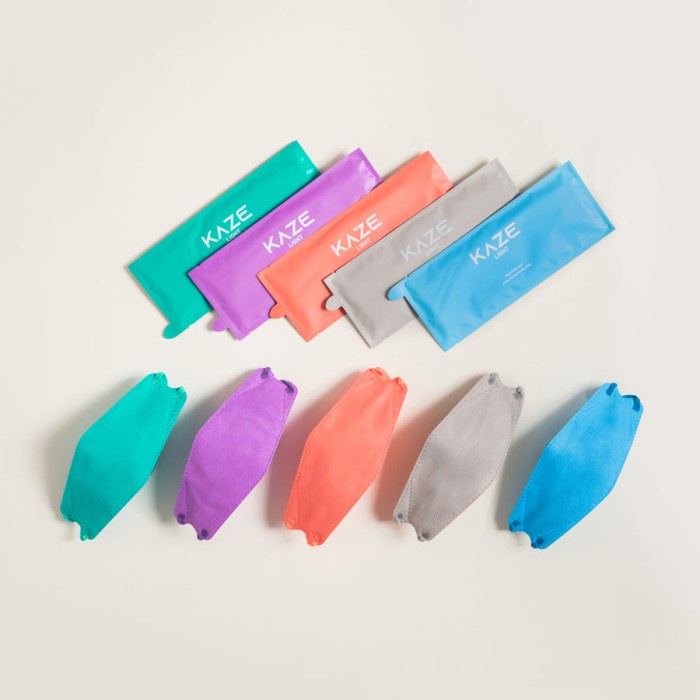 KAZE MASK AESTHETIC KN95 MINI KF94 1 BOX 10 PCS - Kf94, 1 BOX