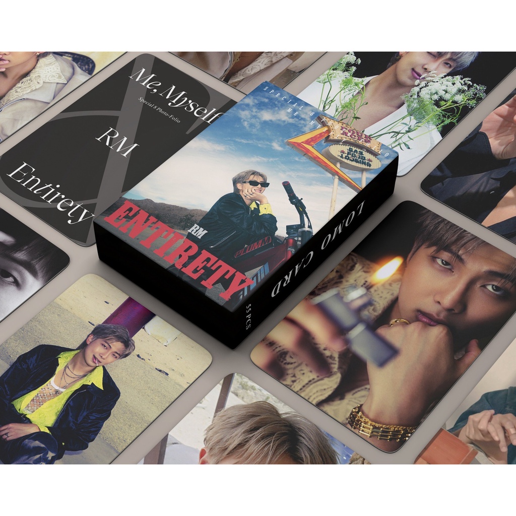 RM entirety Photo Folio PHOTO FOLIO PHOTOCARD LOMO CARD PHOTO KARTU FOTO PC PHOTOFOLIO ARMY BANGTAN 