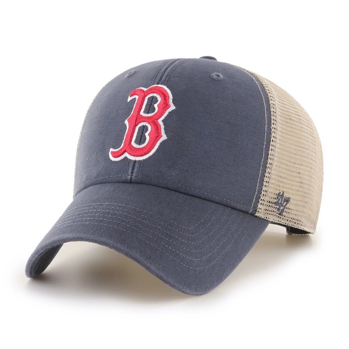 Topi Original 47 Brand MVP Boston Red Sox Flagship Wash Vintage Navy
