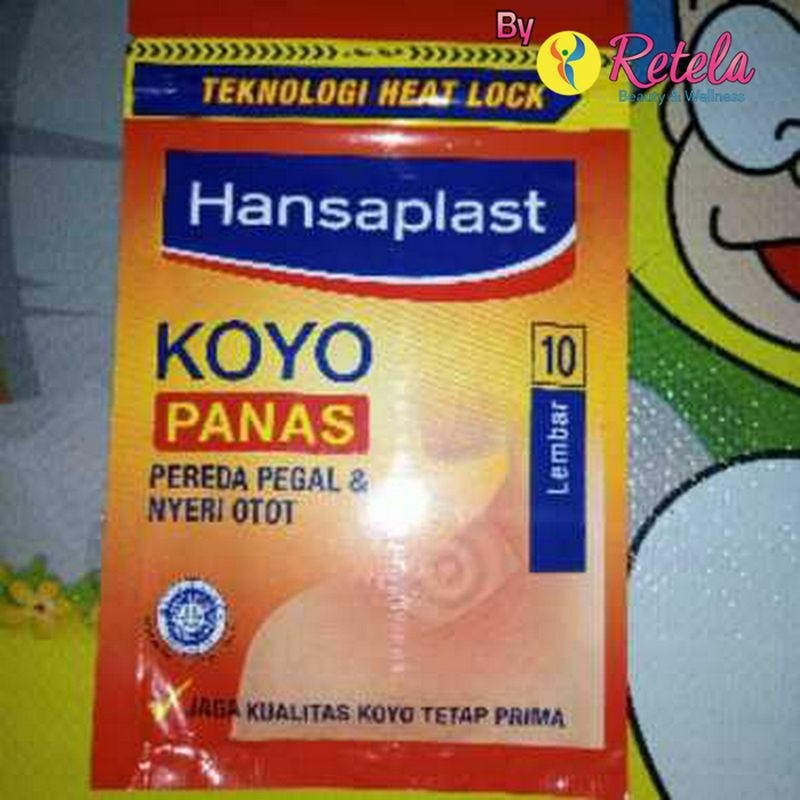 Hansaplast Koyo Panas 1 Sachet 10 Lembar