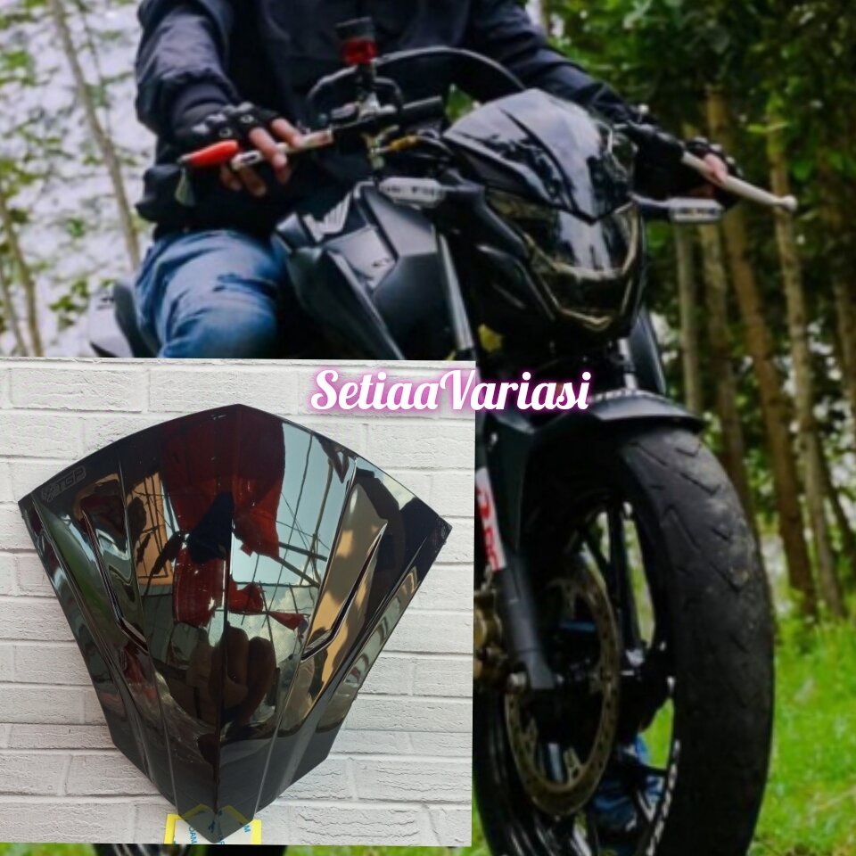 Visor variasi CB 150 R new Honda cb 150R baru