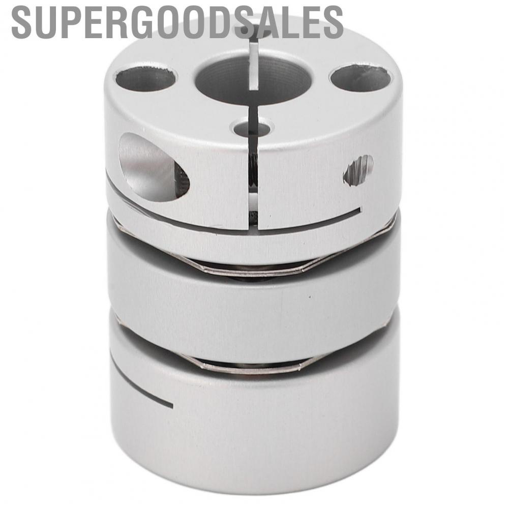 Supergoodsales Shaft Coupler  Firm Attachment Double Coupling Long Life Span for Stepper Motors