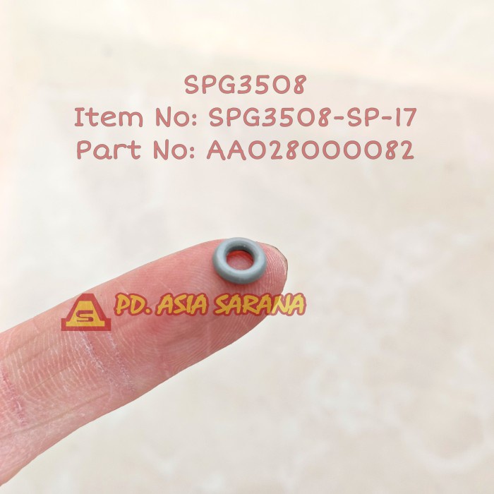 O Ring Seal Karet Spray Gun INGCO SPG3508-SP-17 Spareparts AA028000082
